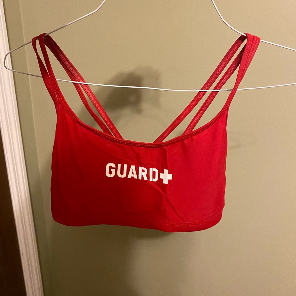 Lifeguard swim top